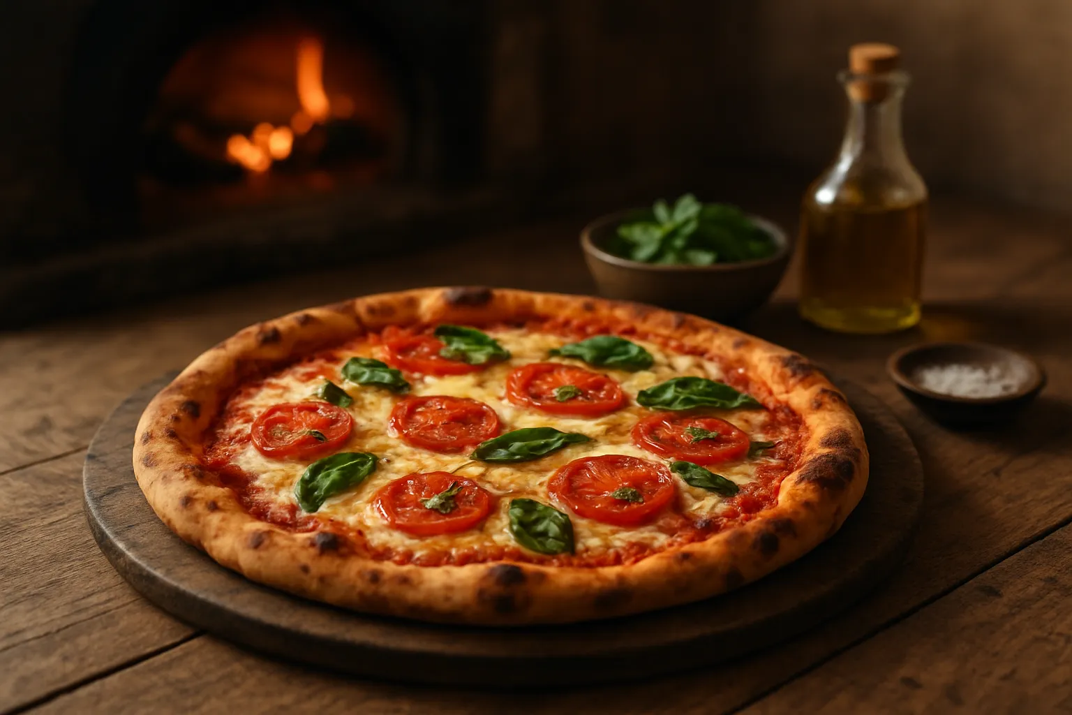 Photo illustrating: What Makes a Good Wood-Fired Pizza
